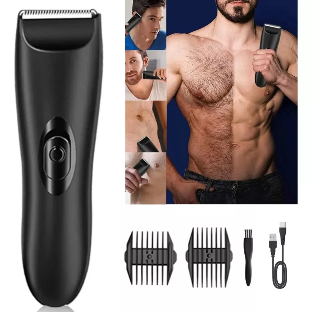 SAIDESI Body Hair Trimmer for Men Beard Electric Shaver Razor Clipper Set