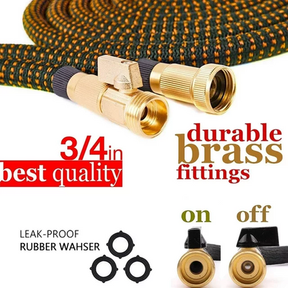 SAIDESI 125ft Expandable Garden Hose Flexible Outdoor Water Hose