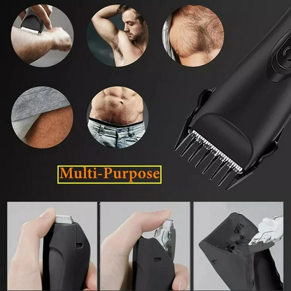 SAIDESI Body Hair Trimmer for Men Beard Electric Shaver Razor Clipper Set