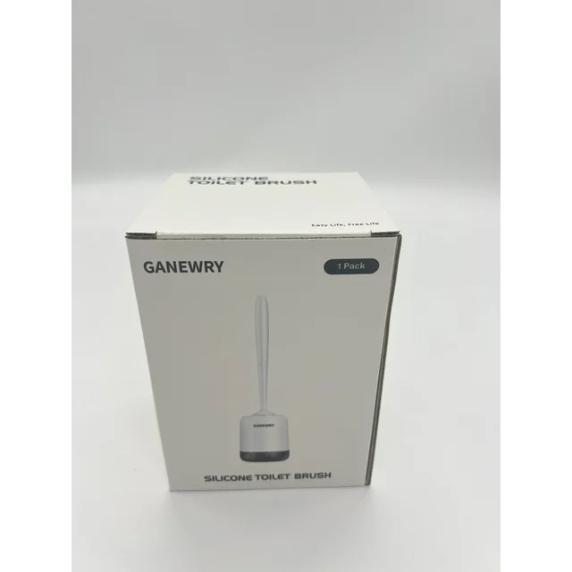 GANEWRY Toilet Brush and Caddy Toilet Bowl Brush Holder, 1Pack